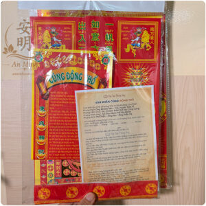 Giấy cúng Động thổ