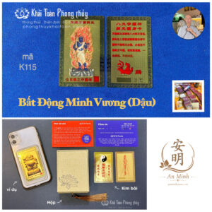 Kim bài hộ mệnh Dậu K115