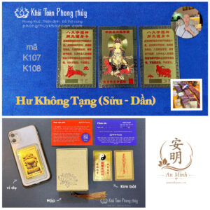 Kim bài hộ mệnh Sửu K107